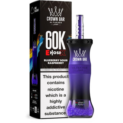 Kit monouso AL Fakher Crown Bar 60K 60000 Puffs E-Hose X