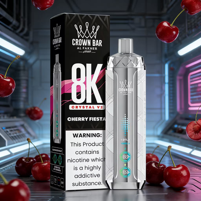 Kit monouso AL Fakher Crown Bar 8000 Crystal V2