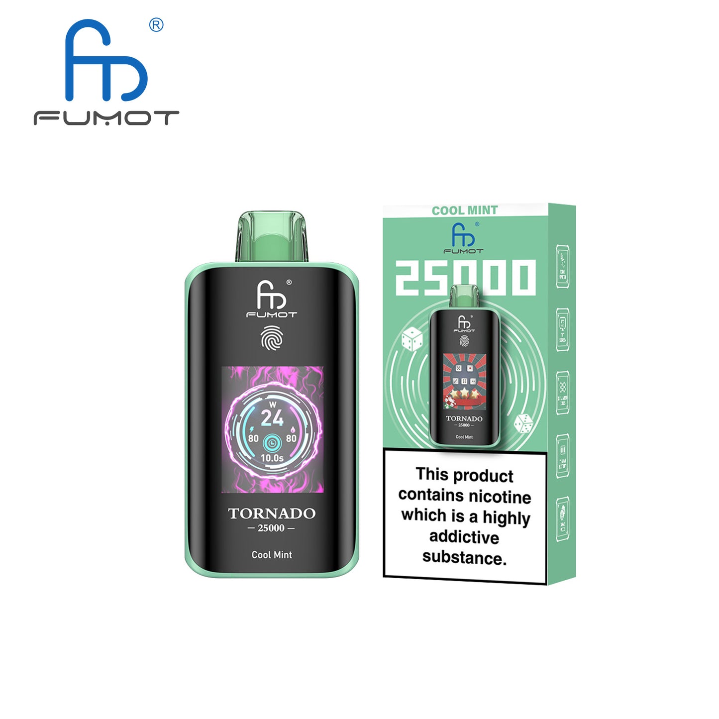 [Clearance Sale] Kit monouso Fumot Randm Tornado 25000 25K Puffs (Touch Button)