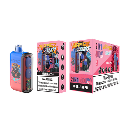 Kit monouso AiRMEZ Xbeats 40000 40K Puffs con auricolari TWS