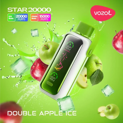 Vozol Star 20000 Puffs Dual Power Ricaricabile Monouso Vape