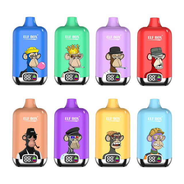 Kit monouso ELF BOX Digital 12000 Puffs