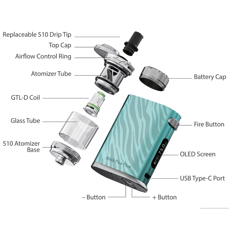 Kit Eleaf iStick Pico Plus con atomizzatore GTL X 3ml