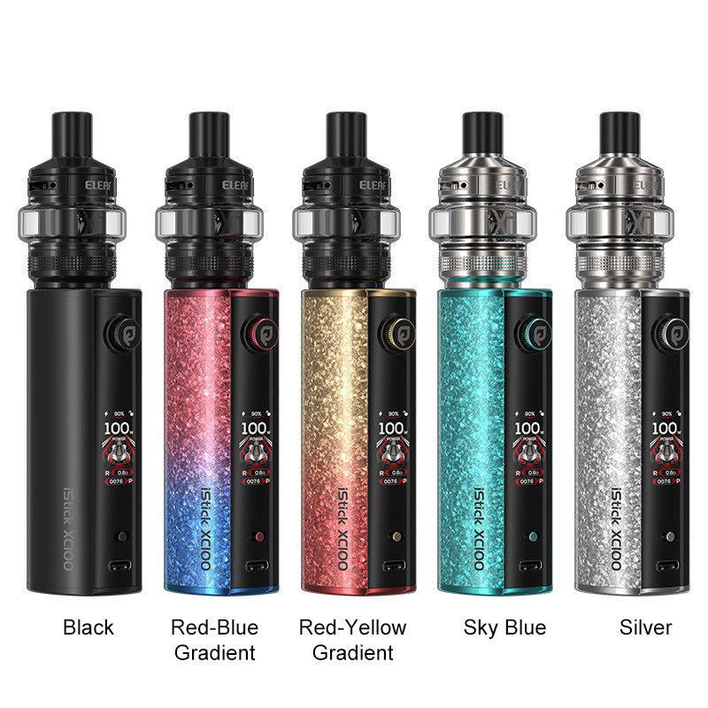 Smart Chip Inside Eleaf IStick XC100 Kit 100W Max With Melo X Tank 5ml  Power 2/2C Box