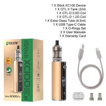 Kit Eleaf iStick XC100 con atomizzatore GTL X 3ml