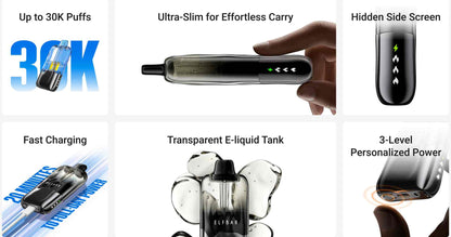Kit monouso ELF BAR DUKE 30000 30K Puffs