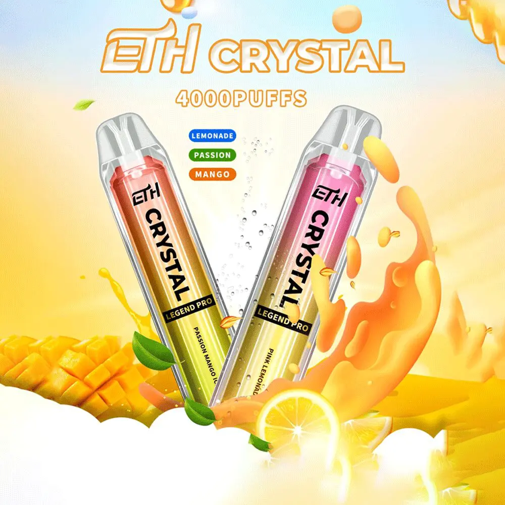 Kit monouso ricaricabile ETH Crystal 4000 Puffs