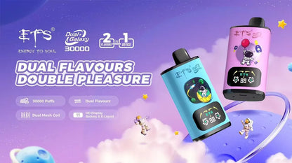 Kit Monouso ETS Galaxy 30000 30K Puffs (Double Flavors)