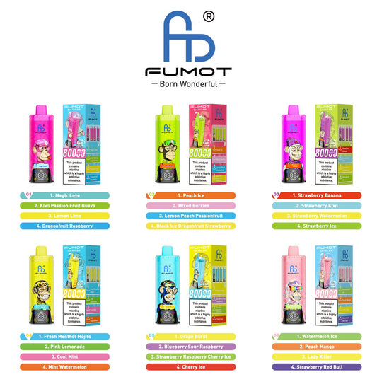 Kit monouso Fumot Eco 4in1 80K Puffs