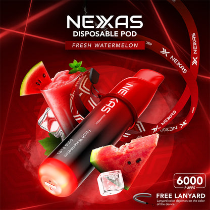 Kit monouso Nexas 6000 Puffs 600mAh 12ml