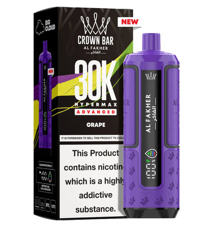 Kit monouso preriempito AL Fakher Crown Bar 30K Hypermax