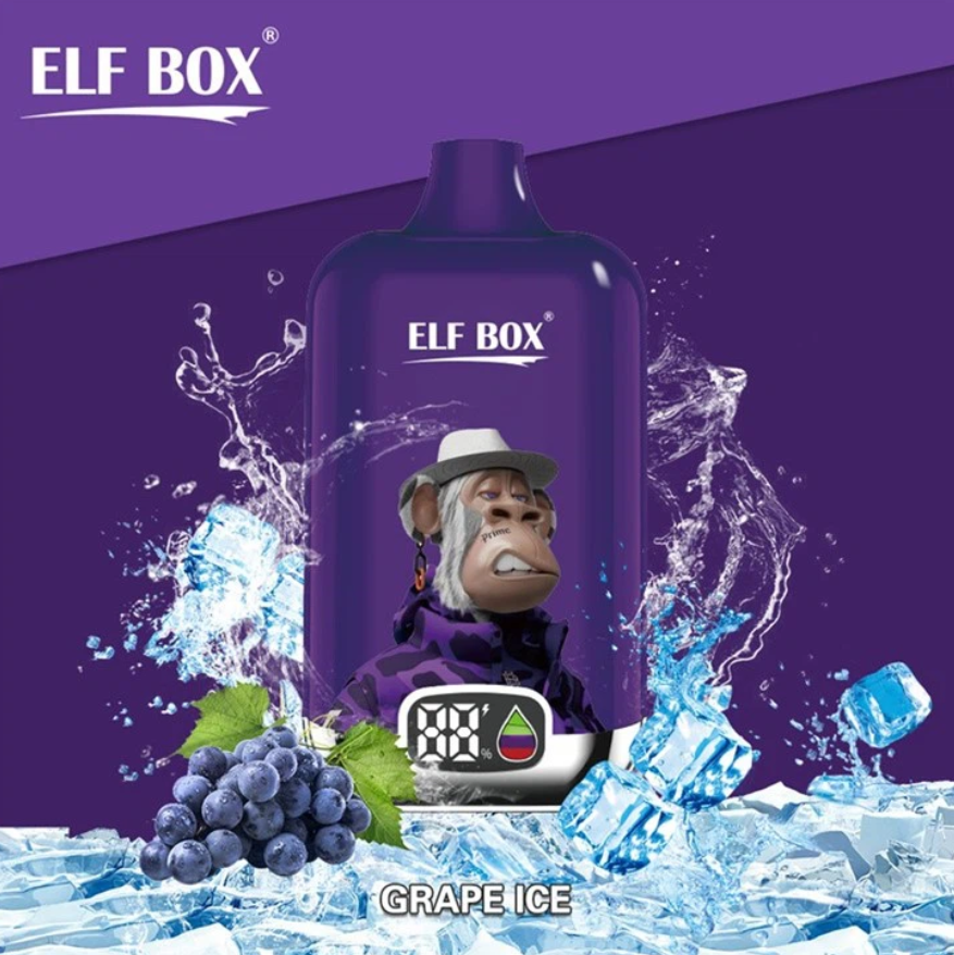 [Clearance Sale] Kit monouso ELF BOX Digital 12000 Puffs