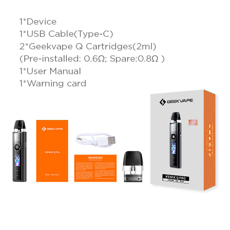 Kit GeekVape Wenax Q Pro 30W