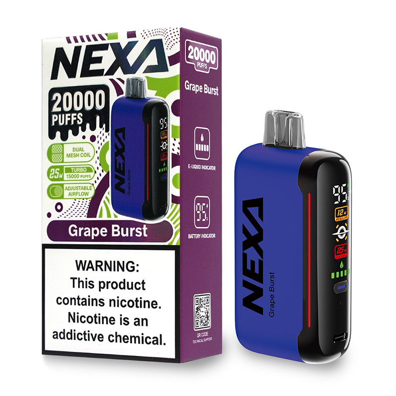 Kit monouso ricaricabile Nexa N20000 20K Puffs