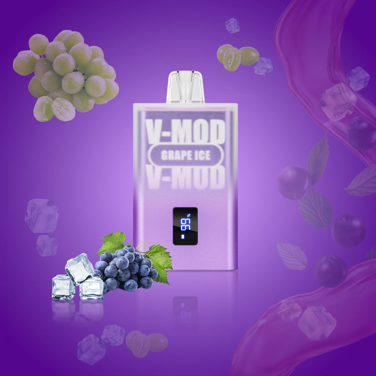 Kit monouso ricaricabile Komodo VMOD 12000 Puffs 500mAh (10 pezzi/confezione)