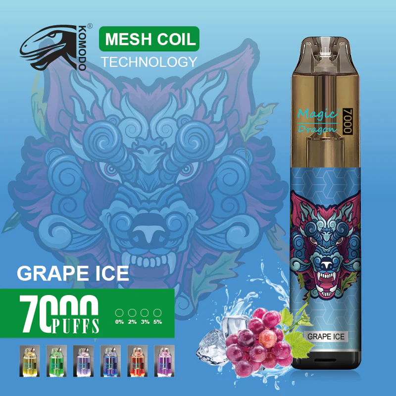 Kit monouso ricaricabile Komodo Magic Dragon 7000 Puffs 16ml (10 pezzi/confezione)