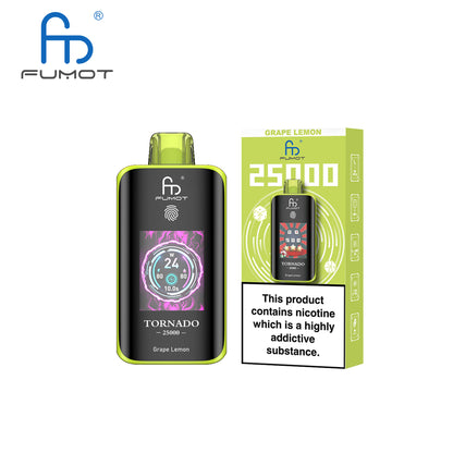 [Clearance Sale] Kit monouso Fumot Randm Tornado 25000 25K Puffs (Touch Button)