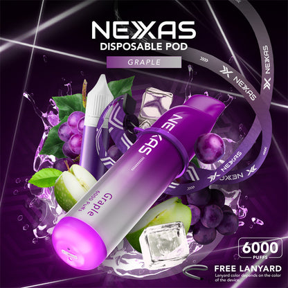 Kit monouso Nexas 6000 Puffs 600mAh 12ml