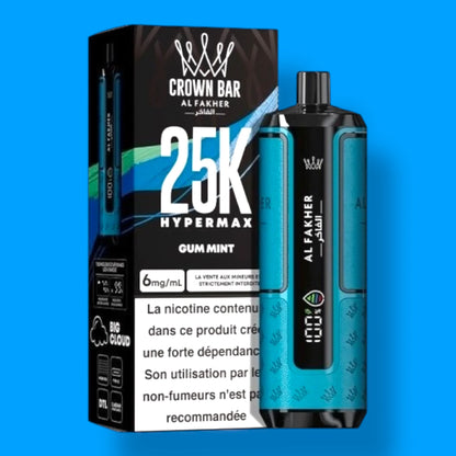 Kit monouso AL Fakher Crown Bar 25K Hypermax (25000 Puffs)