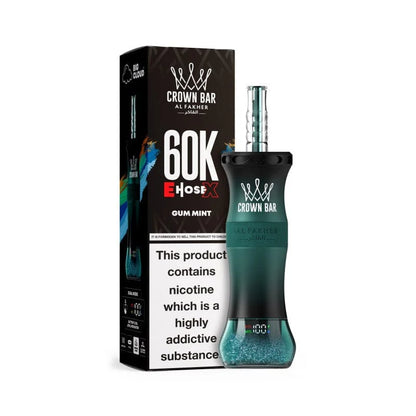Kit monouso AL Fakher Crown Bar 60K 60000 Puffs E-Hose X