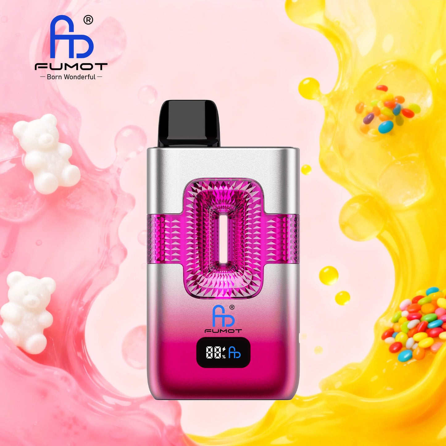 Kit monouso Fumot RandM ECO 2in1 50000 50K