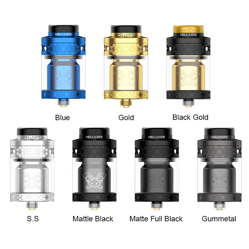Hellvape Dead Rabbit 4 RTA Atomizzatore 5,5 ml