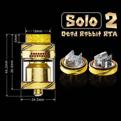 Atomizzatore Hellvape Dead Rabbit Solo 2 RTA