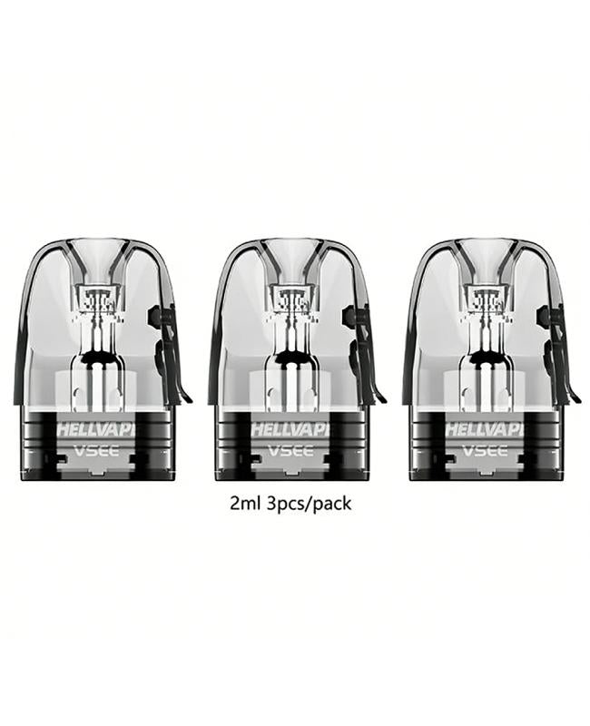 Hellvape Vsee Pod Cartuccia 2ml 3 pezzi/confezione