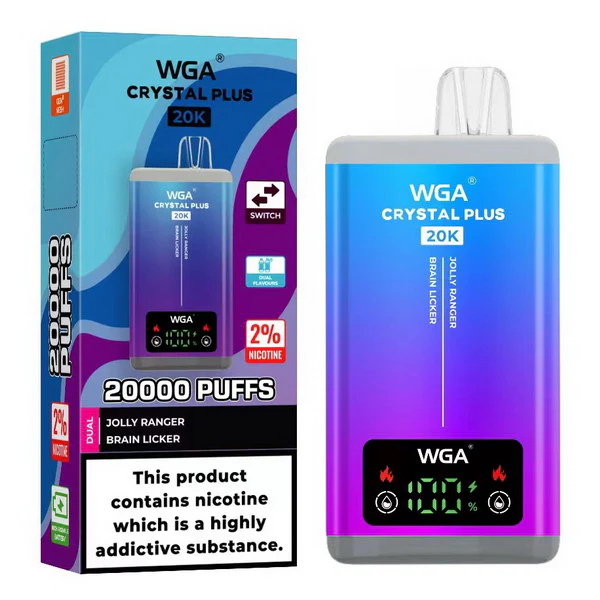 WGA Crystal Plus 20000 Puffs 2-in-1 Kit monouso ricaricabile