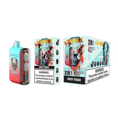 Kit monouso AiRMEZ Xbeats 40000 40K Puffs con auricolari TWS