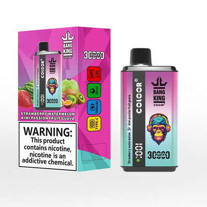 Bang King 30000 Puffs Double Flavor monouso Vape (display LED)