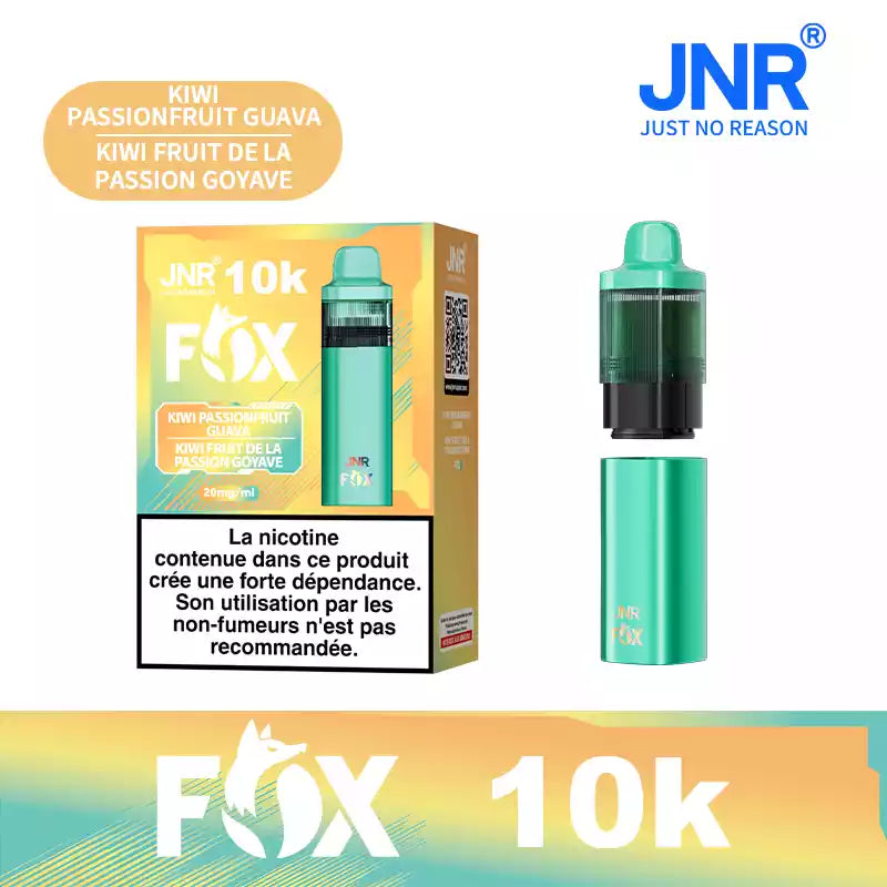 Kit monouso preriempito JNR Fox 10000 Puffs