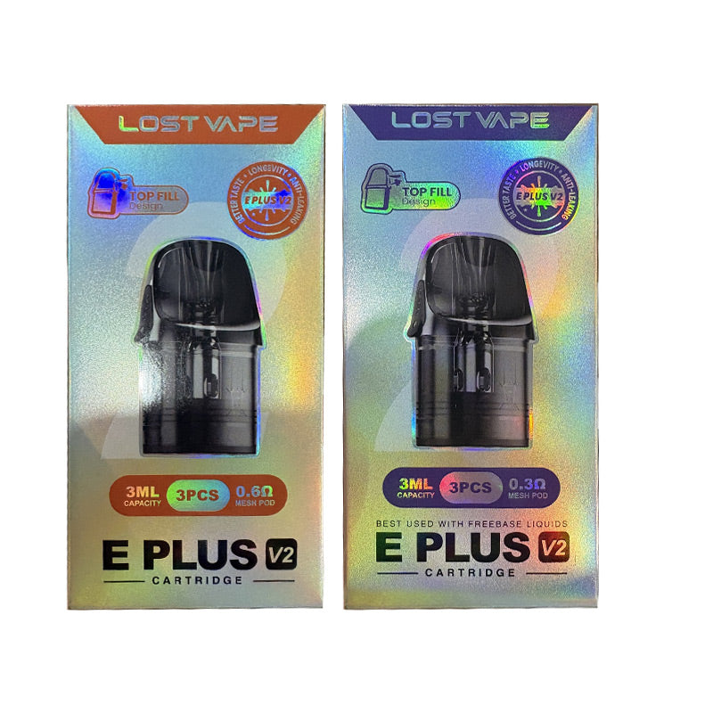 Lost Vape E Plus Cartuccia V2 DM Top Fill 3ml 3 pezzi/confezione