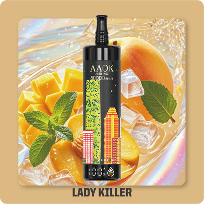 Kit monouso AAOK 80K 80000 PUFFS DTL