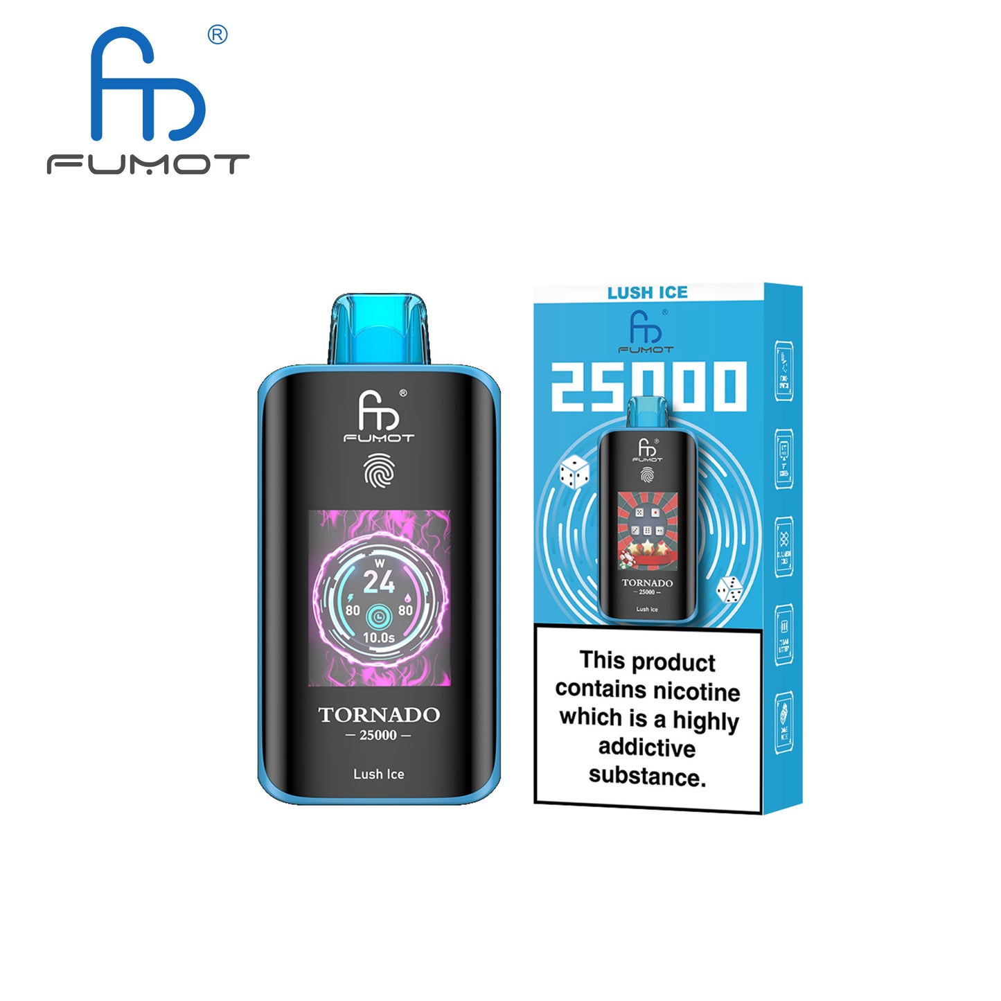[Clearance Sale] Kit monouso Fumot Randm Tornado 25000 25K Puffs (Touch Button)