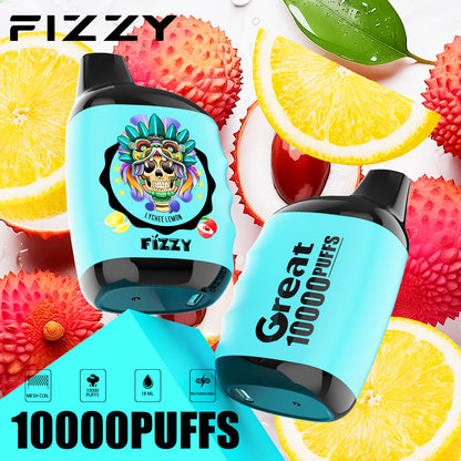 Fizzy GREAT 10000 Puffs Kit monouso ricaricabile