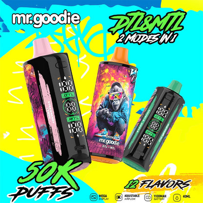 Kit monouso Mr.Goodie Shisha 50K (50000 puffs)