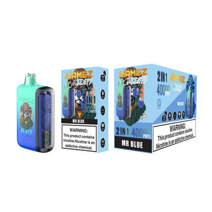 Kit monouso AiRMEZ Xbeats 40000 40K Puffs con auricolari TWS