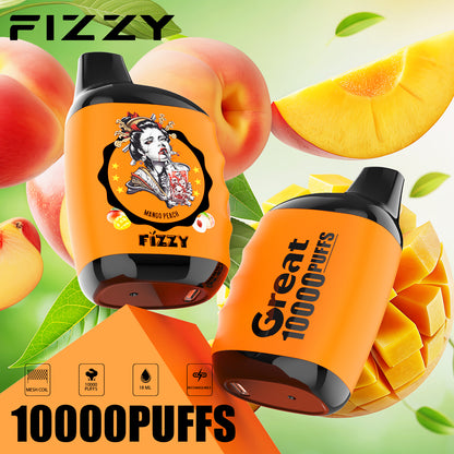 Fizzy GREAT 10000 Puffs Kit monouso ricaricabile