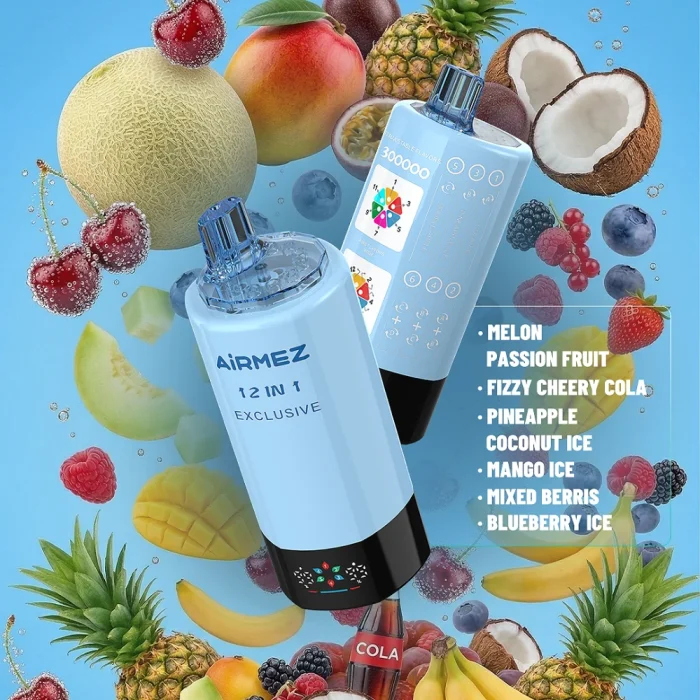 Kit monouso Airmez 12IN1 300K 300000 Puffs 90ml