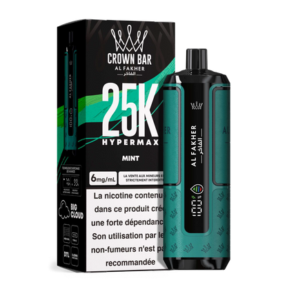 Kit monouso AL Fakher Crown Bar 25K Hypermax (25000 Puffs)