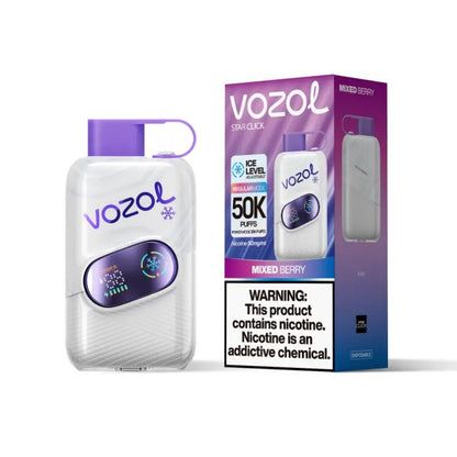 Kit monouso ricaricabile Vozol Star Click 50K Puffs (50000 Puffs)