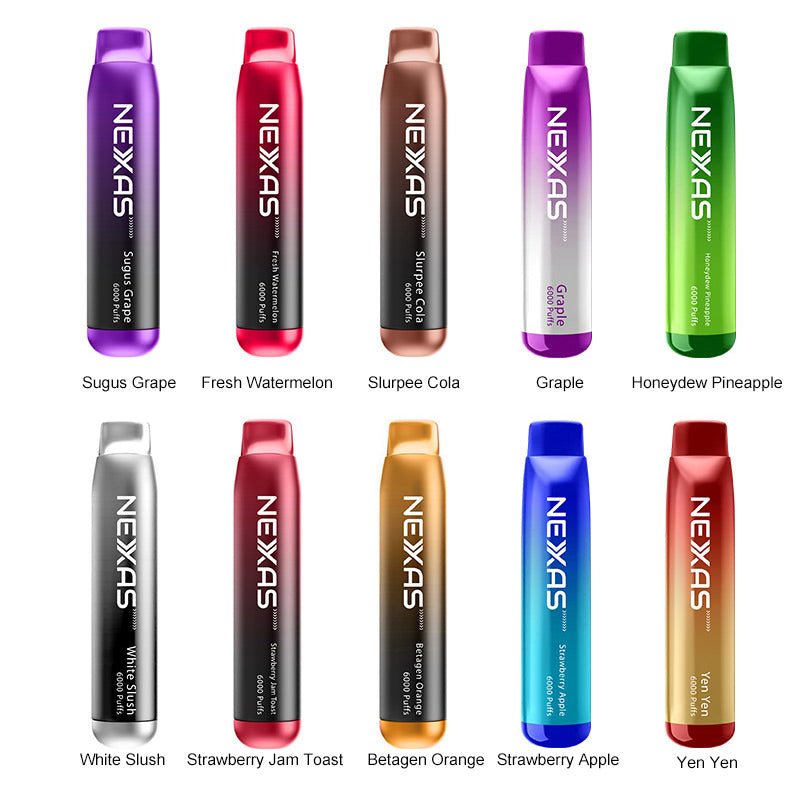 Kit monouso Nexas 6000 Puffs 600mAh 12ml