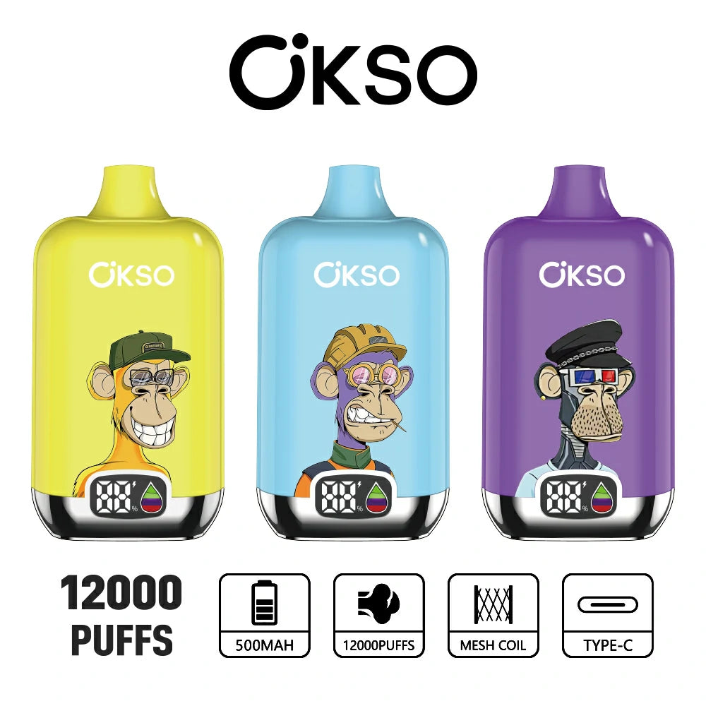 Kit monouso OKSO Digital Box 12000 Puffs