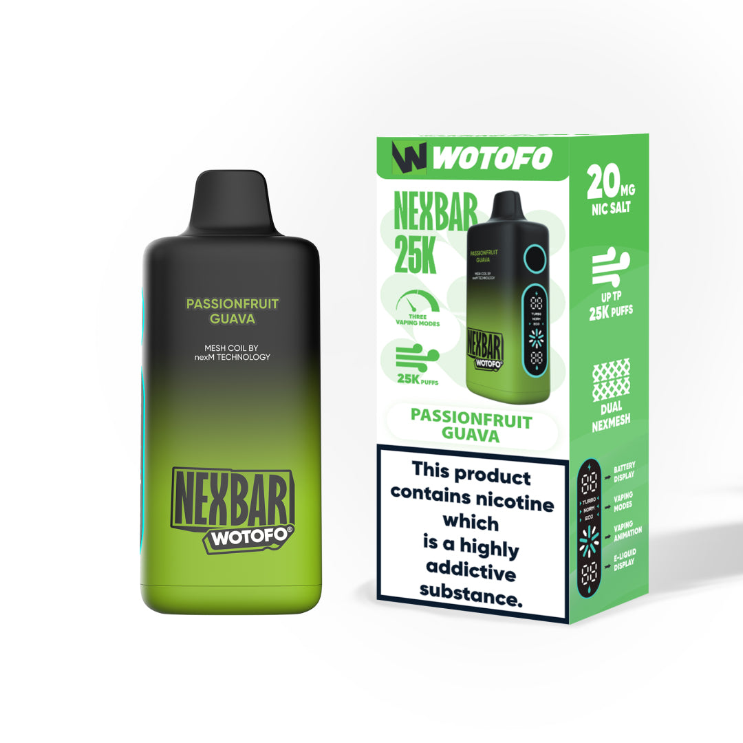 Kit monouso Wotofo Nexbar 25K 25000 Puffs
