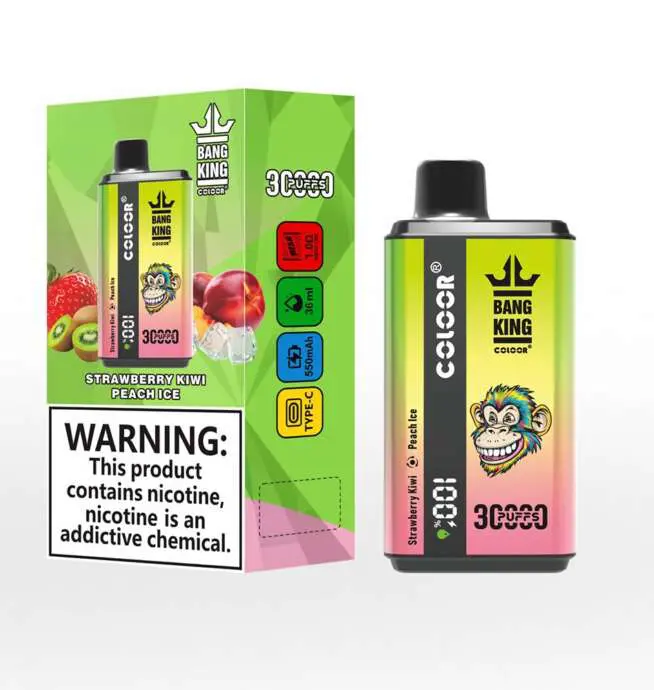 Bang King 30000 Puffs Double Flavor monouso Vape (display LED)