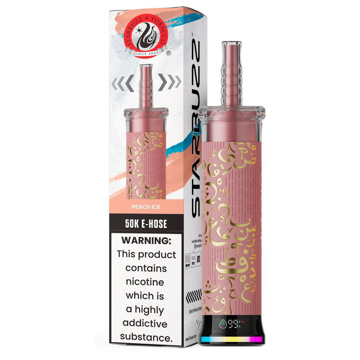 Kit monouso Starbuzz 50K E-Hose 40ml (50000 Puffs)