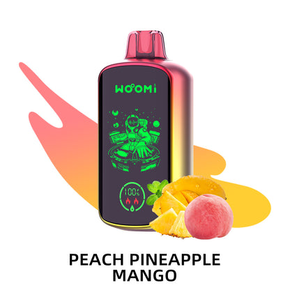 Woomi Play 22000 Puffs Kit ricaricabile usa e getta (schermo LED completo) 10 pezzi/confezione