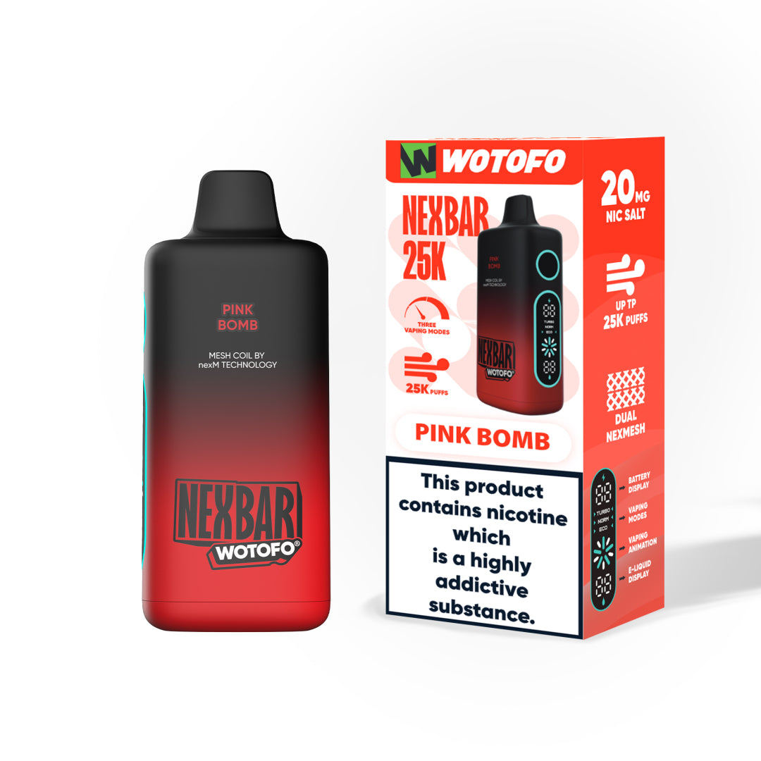 Kit monouso Wotofo Nexbar 25K 25000 Puffs