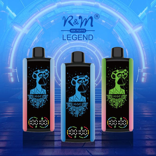 Kit monouso ricaricabile R&M LEGEND 40000 Puffs 